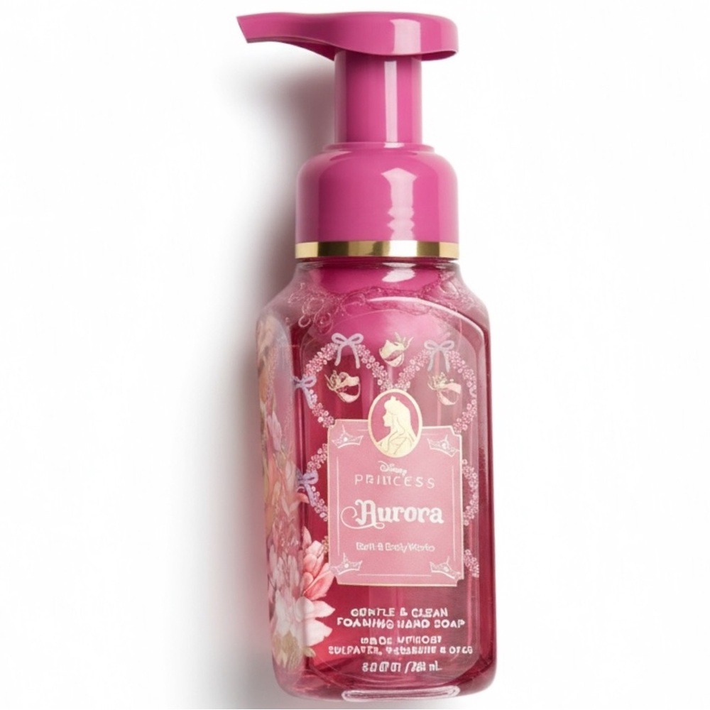 Bath & Body Works Disney Princess Aurora Gentle & Clean Foaming Soap NEW